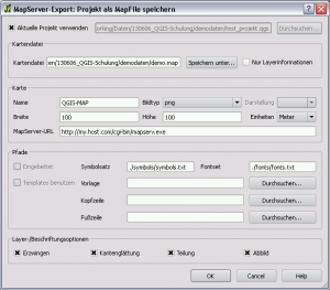 MapserverExport